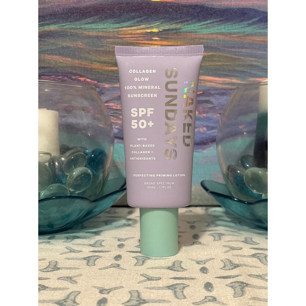 Naked Sundays Collagen Glow 100% Mineral Sunscreen SPF50+